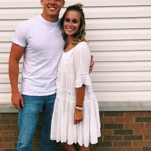 White Lace Altar’d State Dress